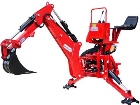 GeoTechPro BHF 225 – Retroexcavadora fija para tractor