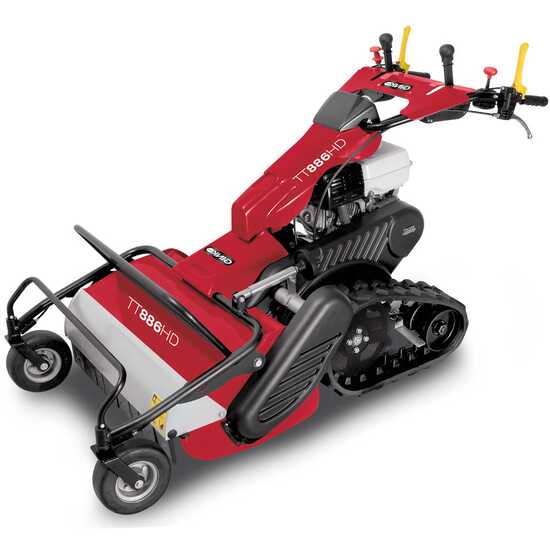 Ginko-MGM TT 886 HD – Desbrozadora de ruedas profesional de cuchillas – Sobre orugas – Honda GX390