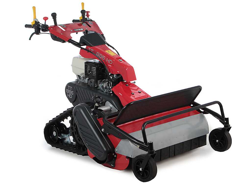 Ginko-MGM TT 886 HD – Desbrozadora de ruedas profesional de cuchillas – Sobre orugas – Honda GX390 - Imagen 5