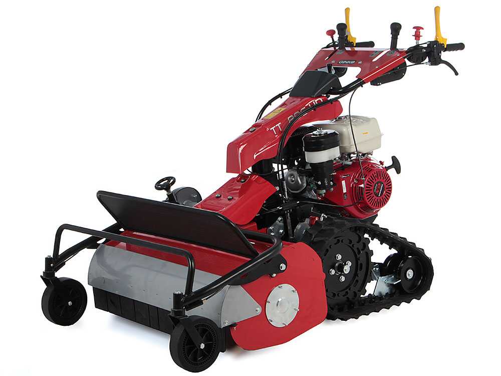Ginko-MGM TT 886 HD – Desbrozadora de ruedas profesional de cuchillas – Sobre orugas – Honda GX390 - Imagen 2