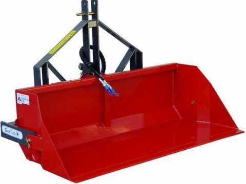 Cazo agrícola hidráulico para tractor GeoTech de 200 cm – Serie Pesada – Carga 700 kg
