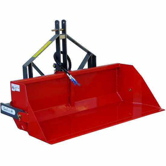 Cazo agrícola hidráulico para tractor GeoTech de 200 cm – Serie Pesada – Carga 700 kg