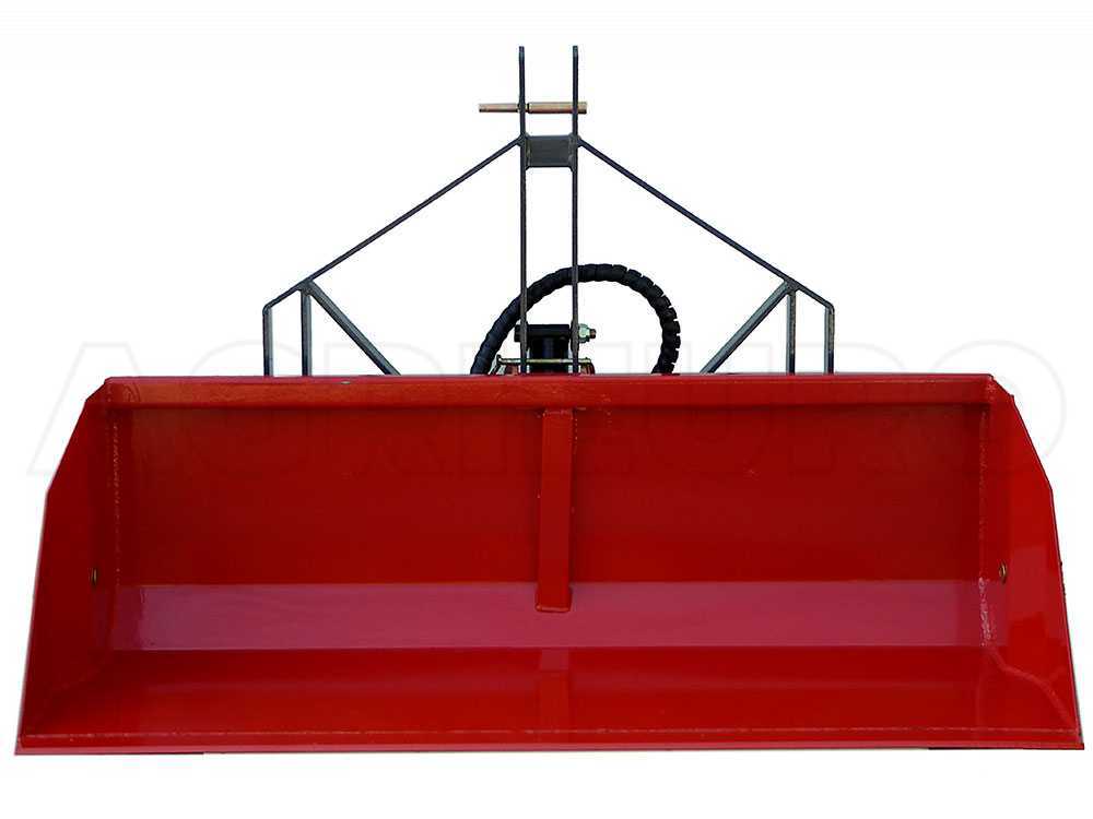Cazo agrícola hidráulico para tractor GeoTech de 200 cm – Serie Pesada – Carga 700 kg - Imagen 3