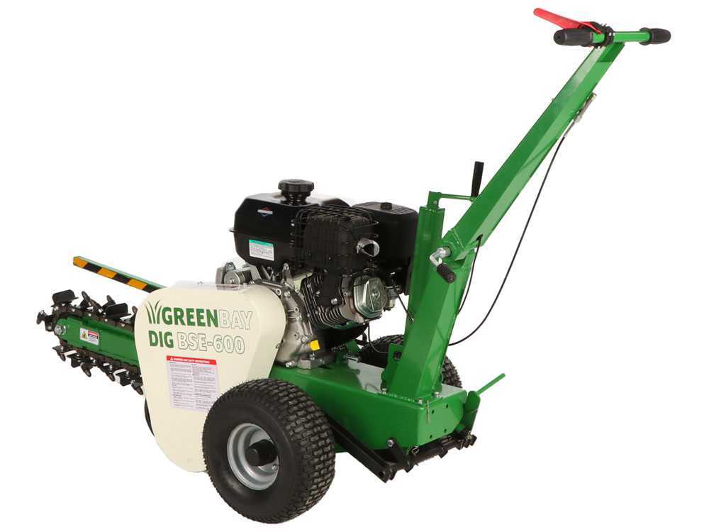 GreenBay DIG BSE-600 – Zanjadora – B&S XR2100 - Imagen 4