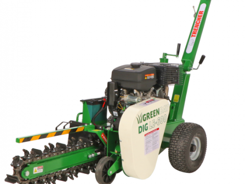 GreenBay DIG LE-600 – Zanjadora de gasolina – Loncin G420F