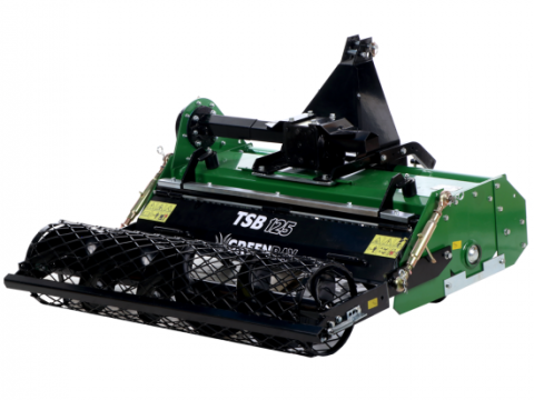 GreenBay – Enterradora de piedras para tractor TSB 125