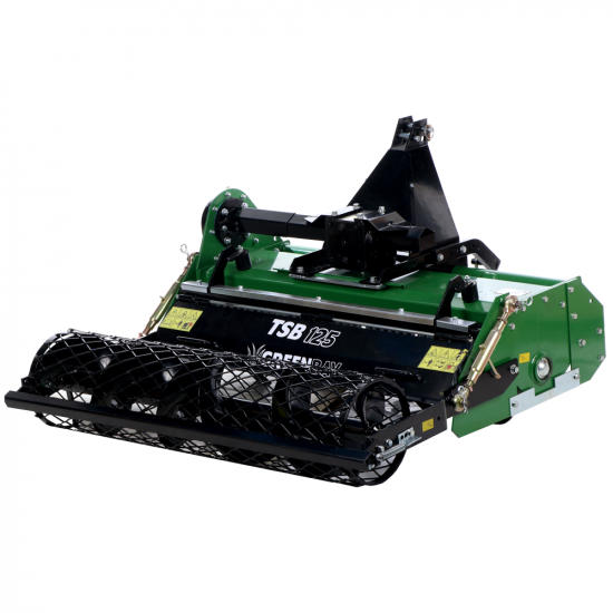 GreenBay – Enterradora de piedras para tractor TSB 125