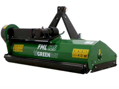Greenbay FML 125 – Trituradora para tractor – Serie ligera