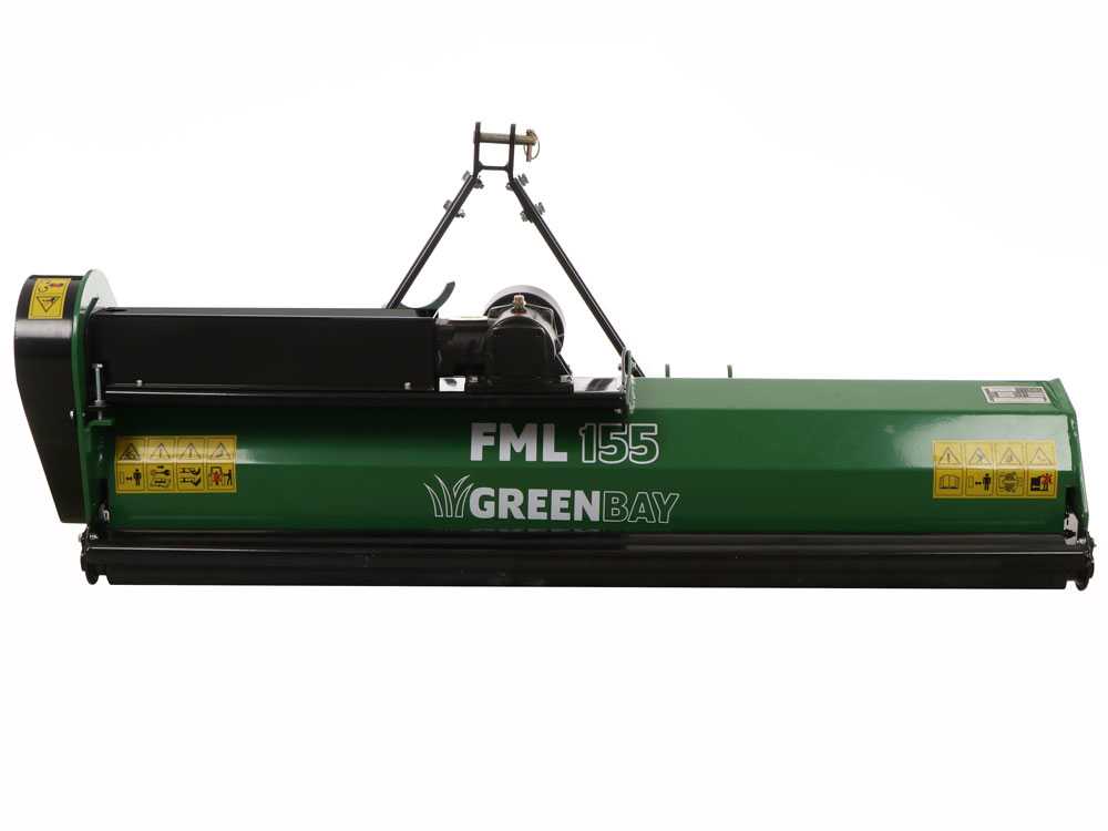 Greenbay FML 155 – Trituradora agrícola para tractor – Serie ligera - Imagen 4