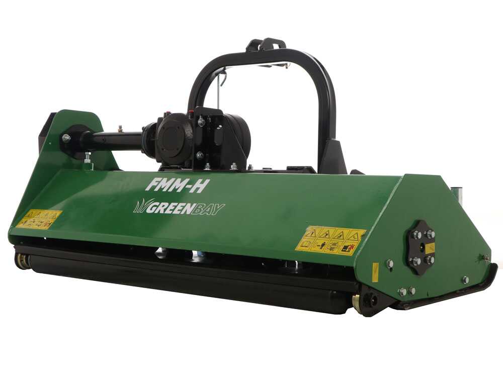 GreenBay FMM-H 135 – Trituradora para tractor – Serie media – Desplazamiento hidráulico - Imagen 3