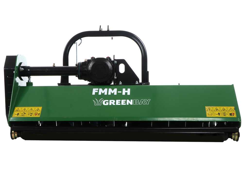 GreenBay FMM-H 135 – Trituradora para tractor – Serie media – Desplazamiento hidráulico - Imagen 4