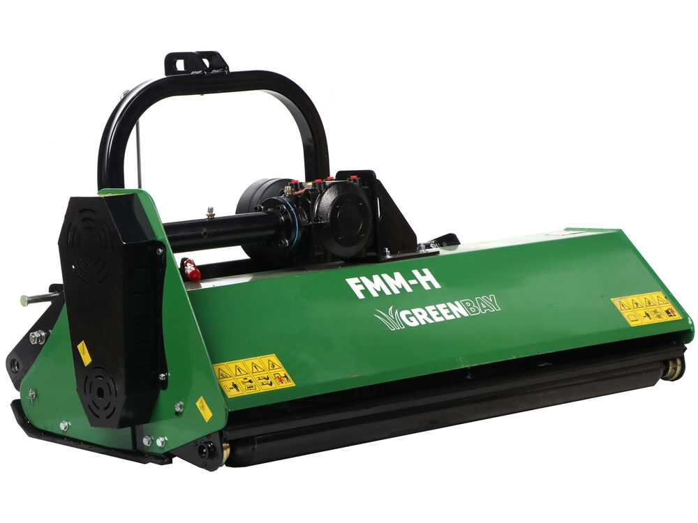 GreenBay FMM-H 135 – Trituradora para tractor – Serie media – Desplazamiento hidráulico - Imagen 5