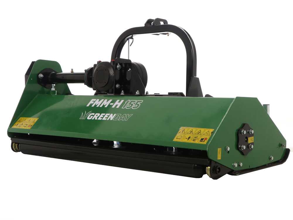 Greenbay FMM-H 155 – Trituradora para tractor – Serie media – Desplazamiento hidráulico - Imagen 3