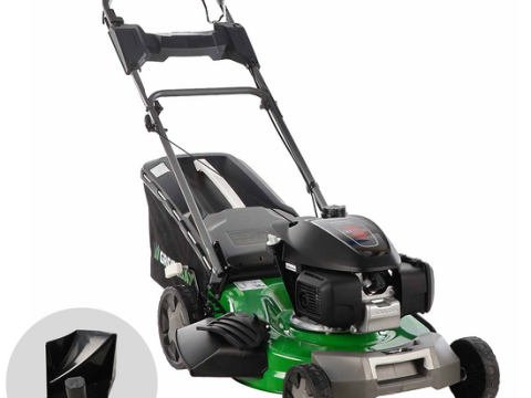 GreenBay GB-LM 51 H MY25 – Cortacésped de gasolina de tracción – 4 en 1 – Motor Honda GCVx170 – Anchura de corte 51 cm