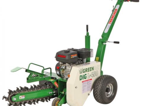 GreenBay L-450 – Zanjadora – Motor Loncin 196cm3