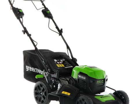 Greenworks GD48LM46SP – Cortacésped a batería 48V – SIN BATERÍA NI CARGADOR