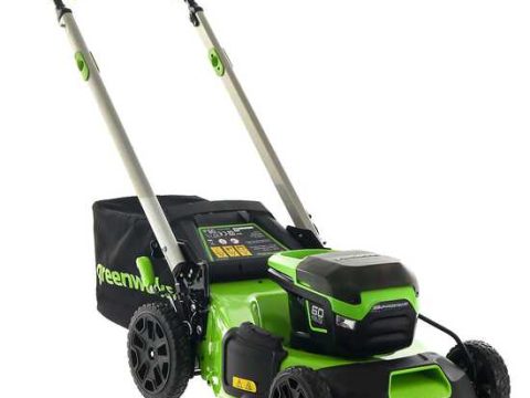 Greenworks GD60LM51SP – Cortacésped autopropulsado a batería – SIN BATERÍA NI CARGADOR