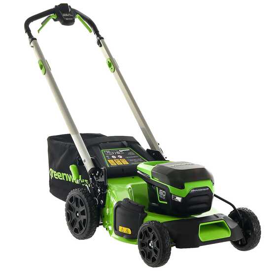 Greenworks GD60LM51SP – Cortacésped autopropulsado a batería – SIN BATERÍA NI CARGADOR