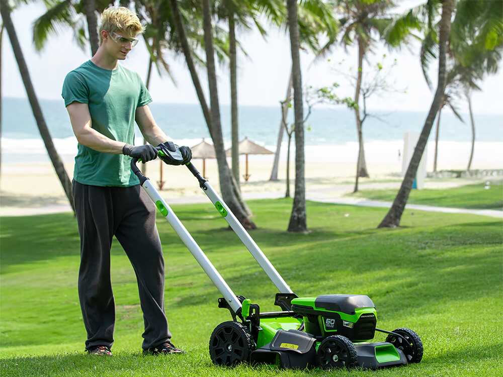 Greenworks GD60LM51SP – Cortacésped autopropulsado a batería – SIN BATERÍA NI CARGADOR - Imagen 4