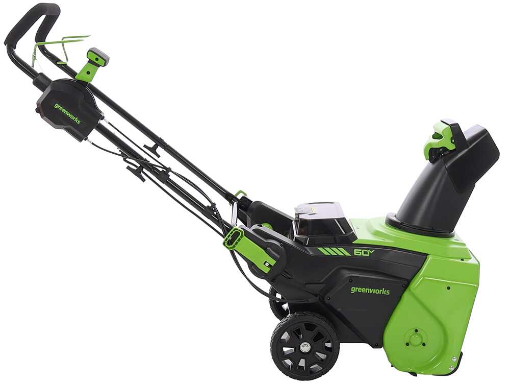 Greenworks GD60ST – Quitanieves a batería – 60V 4Ah - Imagen 5