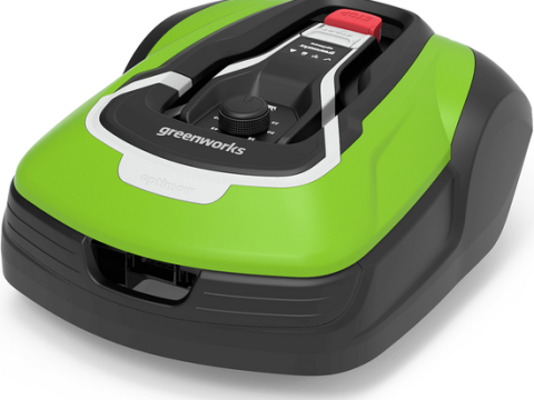 Greenworks OPTIMOW 10 GRL110 – Robot cortacésped – Con cable perimetral