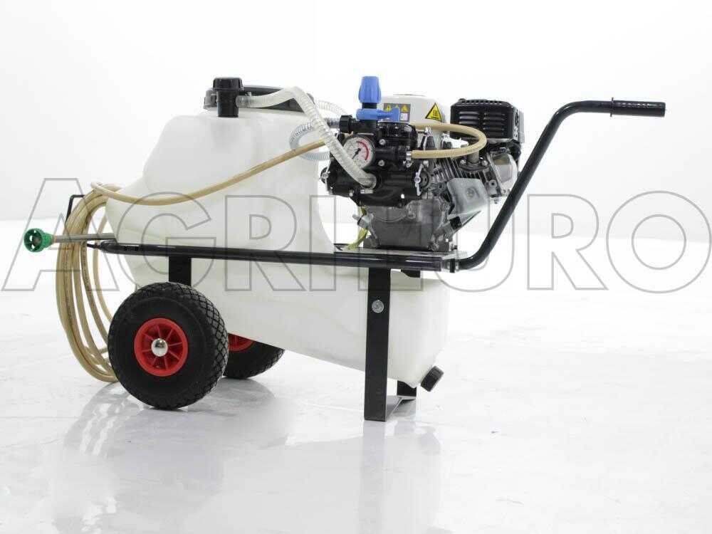 Grupo motobomba de pulverización Comet MC 25 – Honda GP 160 y carro con depósito de 55 L - Imagen 5