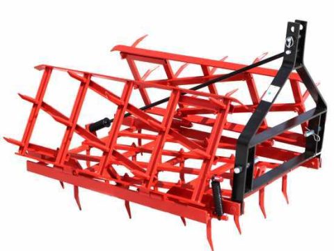 Grada de púas fijas serie ligera EPL40 – Suspendida / Arrastrada 40 púas plegable – 200 cm