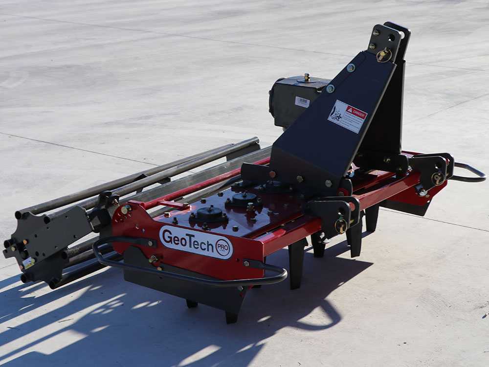 Grada rotativa GeoTech Pro ER 130 – anchura de trabajo 130 cm -12 cuchillas Serie ligera - Imagen 5