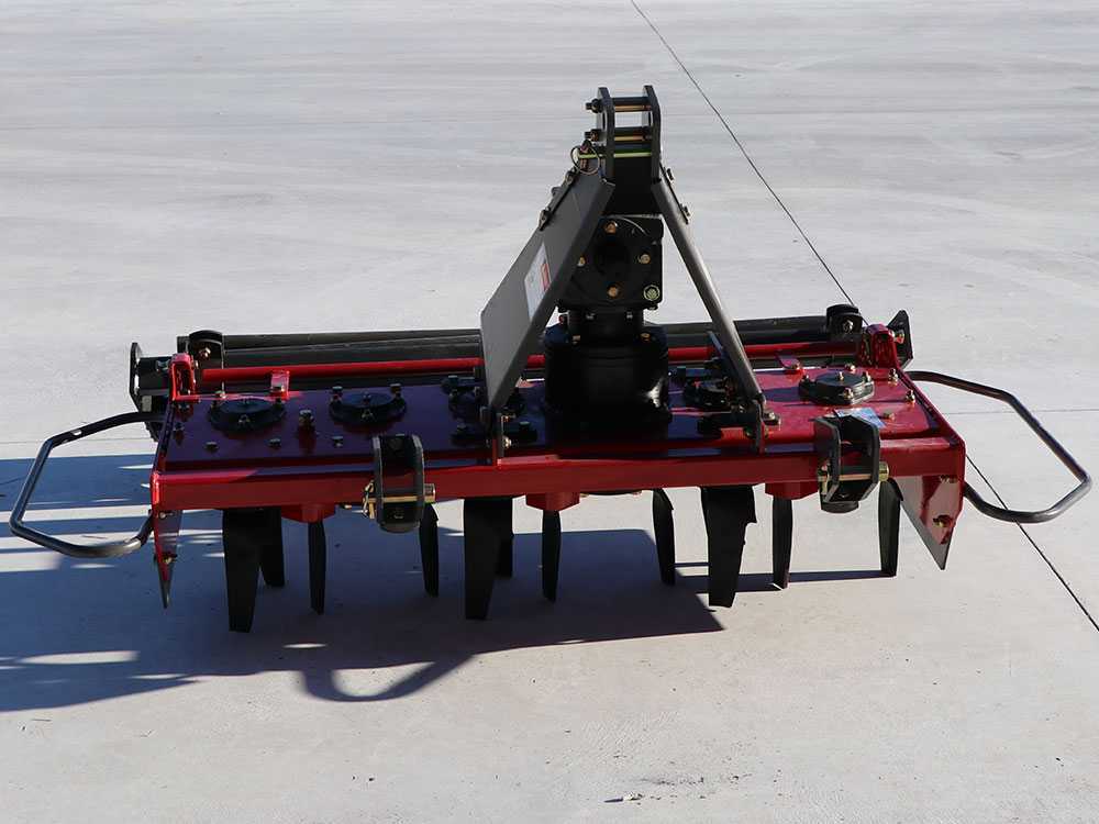 Grada rotativa GeoTech Pro ER 130 – anchura de trabajo 130 cm -12 cuchillas Serie ligera - Imagen 4