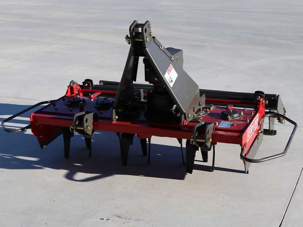 Grada rotativa GeoTech Pro ER 130 – anchura de trabajo 130 cm -12 cuchillas Serie ligera - Imagen 3