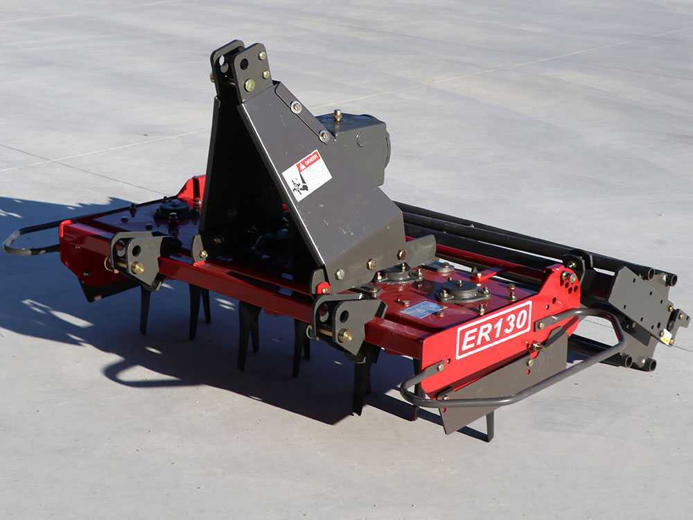 Grada rotativa GeoTech Pro ER 130 – anchura de trabajo 130 cm -12 cuchillas Serie ligera - Imagen 2