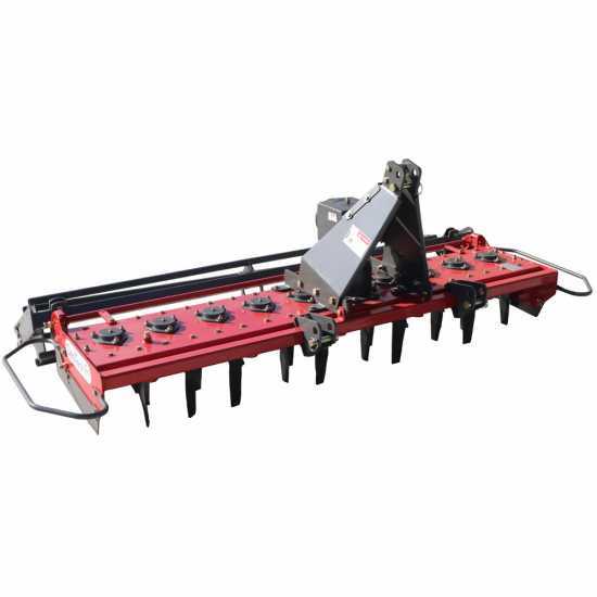 Grada rotativa GeoTech Pro ER 210 – anchura de trabajo 210 cm -20 cuchillas Serie ligera