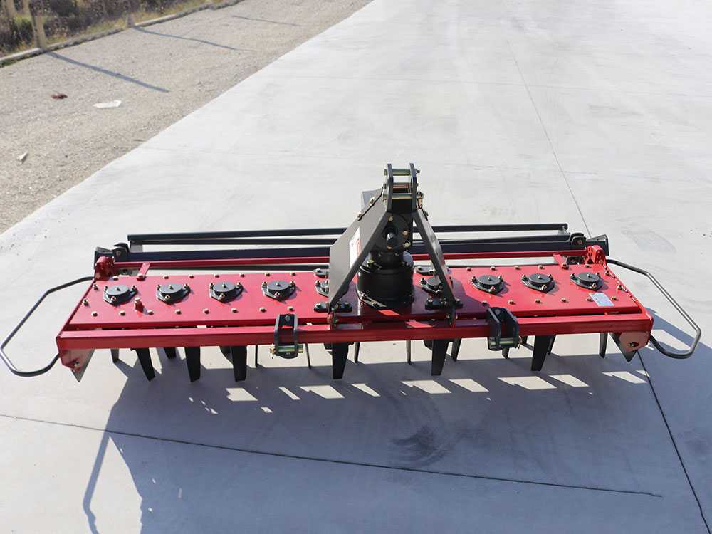 Grada rotativa GeoTech Pro ER 210 – anchura de trabajo 210 cm -20 cuchillas Serie ligera - Imagen 4