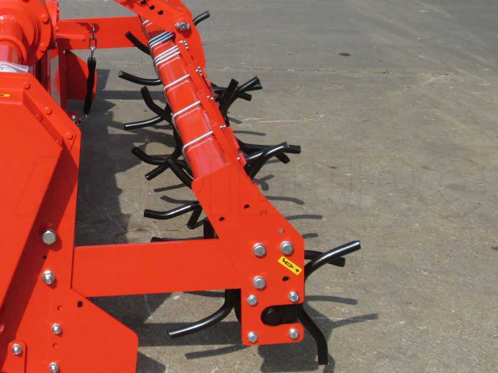 Grada rotativa RH150 – anchura de trabajo 150 cm – 14 cuchillas Serie media – Rodillo de púas - Imagen 3