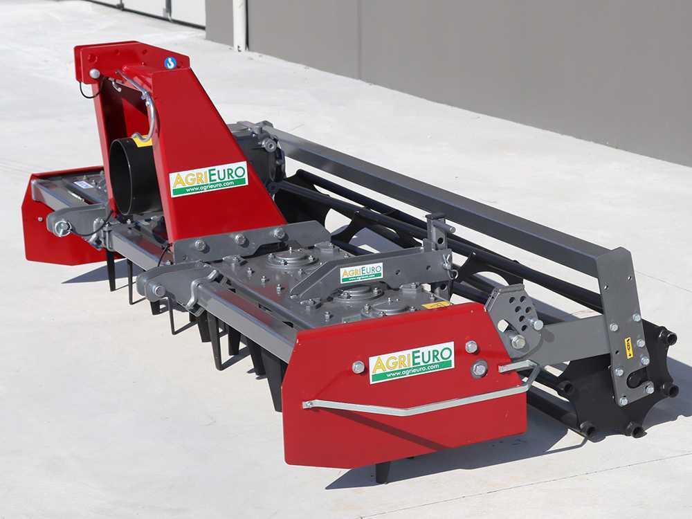 Grada rotativa RH230 – anchura de trabajo 230 cm – 22 cuchillas serie media – Rodillo de jaula - Imagen 4