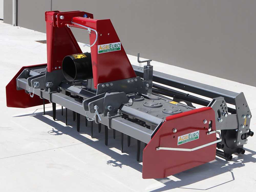 Grada rotativa RM200 – anchura de trabajo 200 cm – 18 cuchillas serie pesada – Rodillo de jaula - Imagen 4