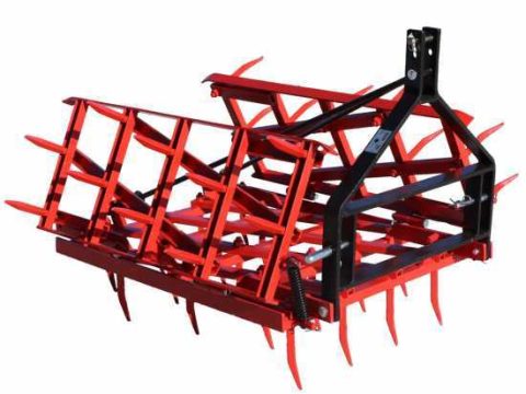 Gradas de púas fijas serie pesada AgriEuro EPP40 – Suspendida / Arrastrada – 40 púas plegables – 200 cm