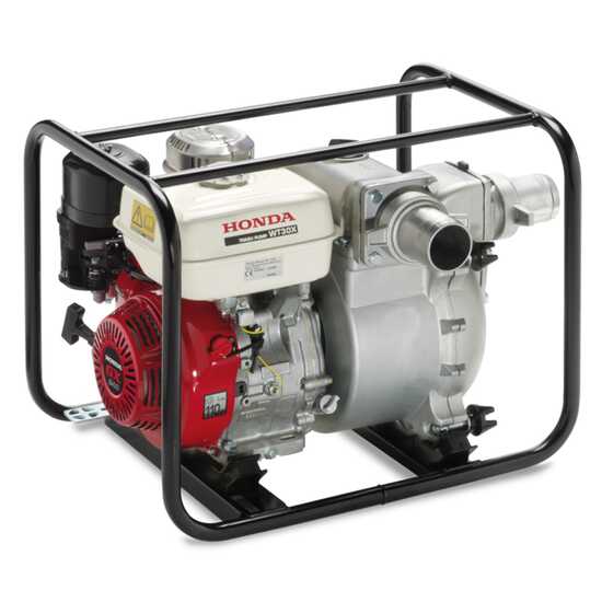Honda WT20 – Motobomba de gasolina para aguas cargadas – Racores 50 mm