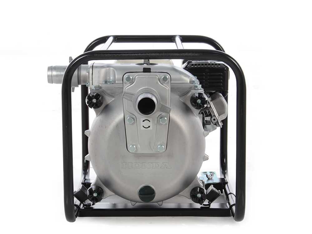 Honda WT20 – Motobomba de gasolina para aguas cargadas – Racores 50 mm - Imagen 5