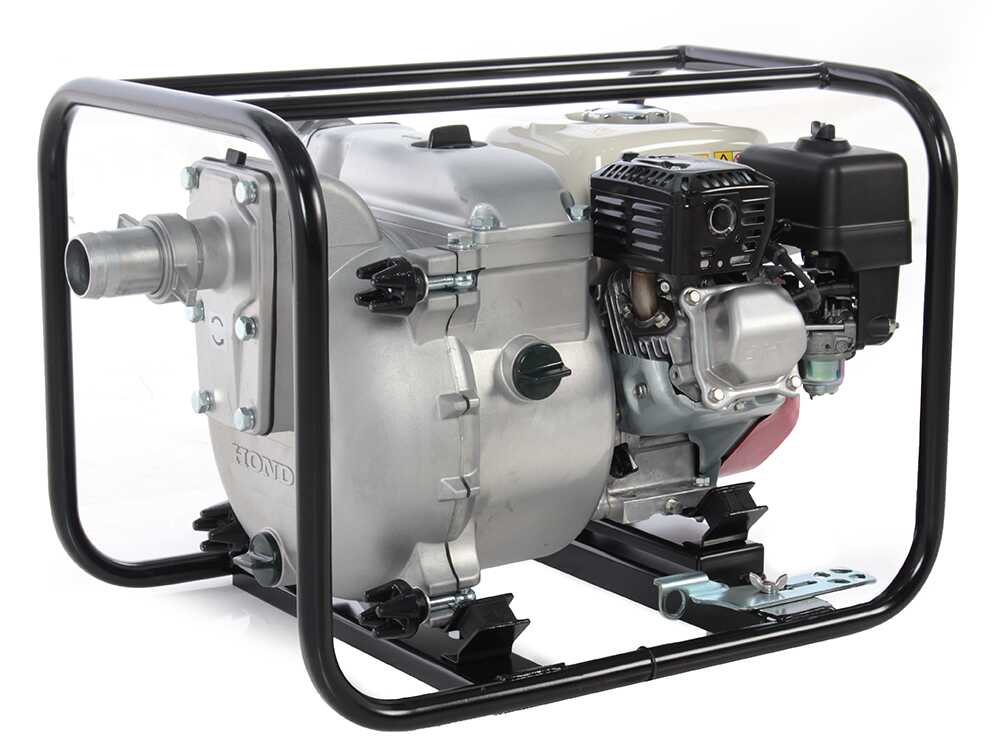Honda WT20 – Motobomba de gasolina para aguas cargadas – Racores 50 mm - Imagen 3