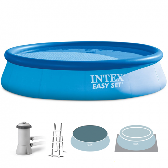 Intex Easy Set 26168NP – Ø457×122 cm – Piscina hinchable