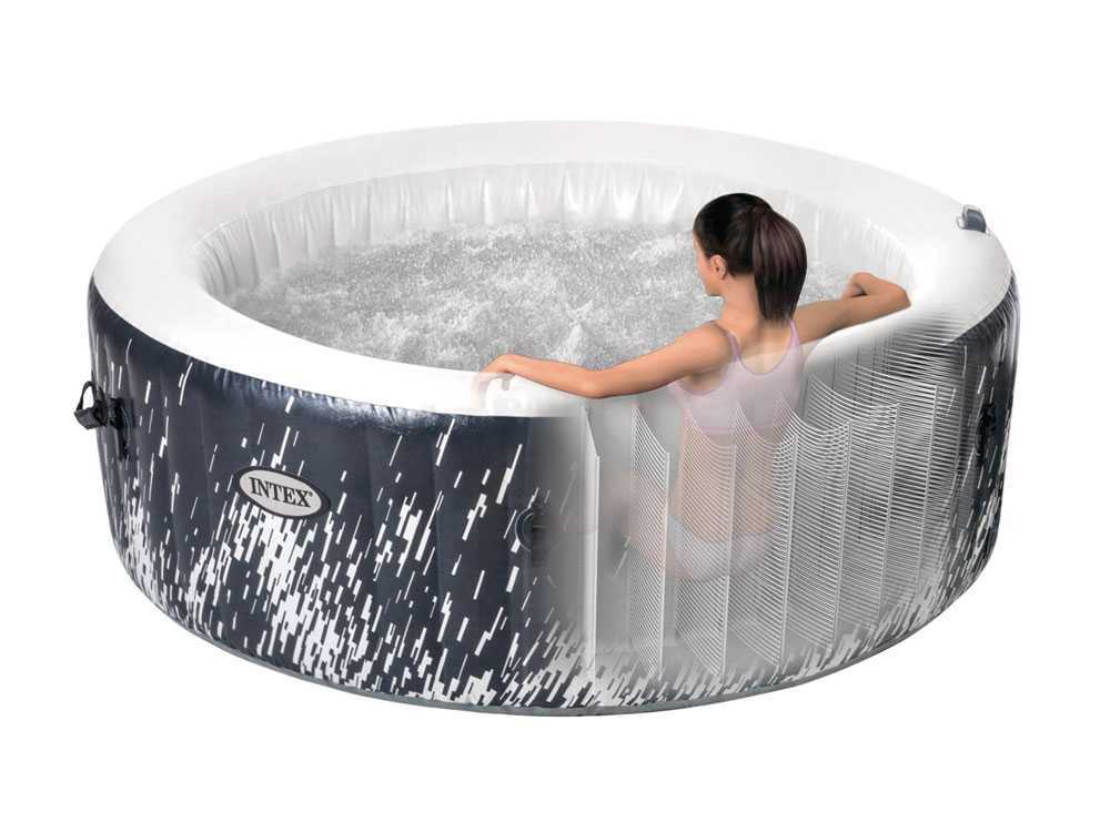 Intex Glow Deluxe Bubble Spa – Ø196×71 cm – Spa hinchable 28494EX - Imagen 4