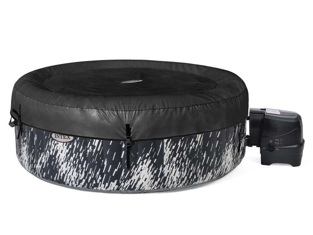 Intex Glow Deluxe Bubble Spa – Ø196×71 cm – Spa hinchable 28494EX - Imagen 5