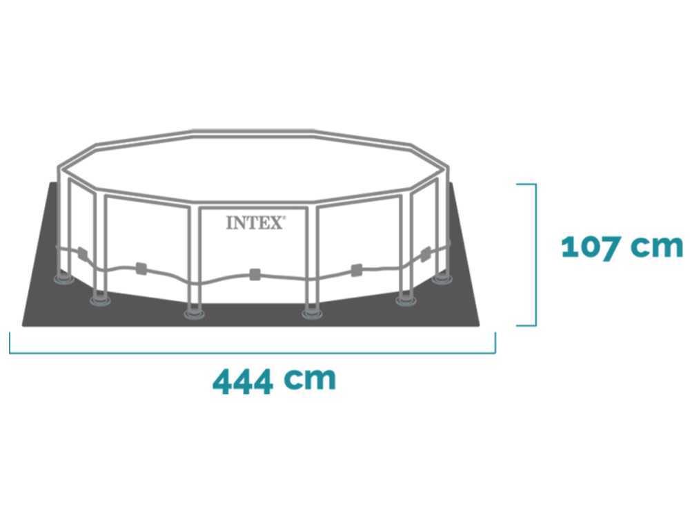 Intex Prisma Frame 26720NP – Ø427×107 cm – Piscina redonda - Imagen 3