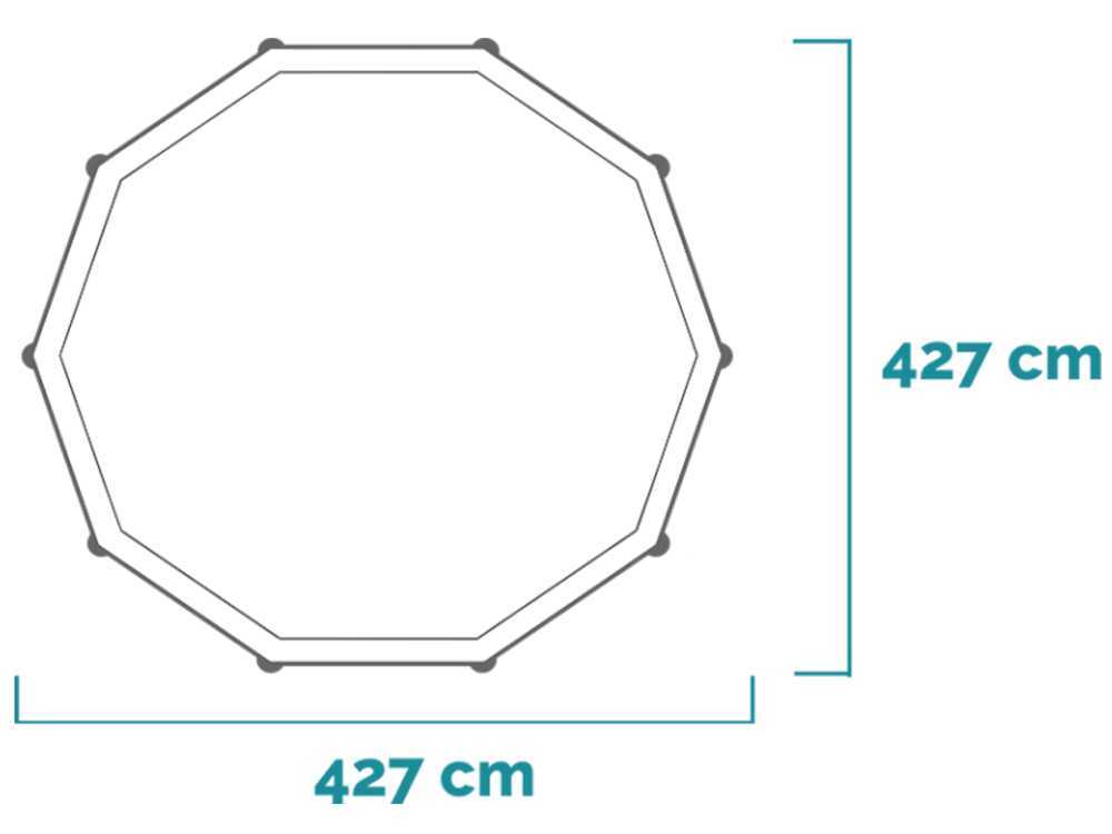 Intex Prisma Frame 26720NP – Ø427×107 cm – Piscina redonda - Imagen 2