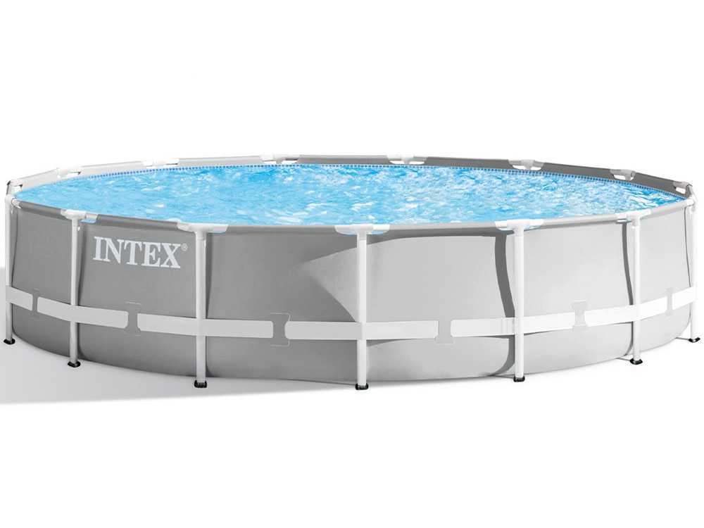 Intex Prisma Frame 26724NP – Ø457×107 cm – Piscina redonda - Imagen 4