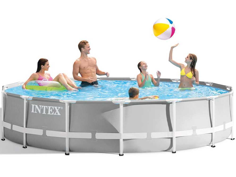 Intex Prisma Frame 26724NP – Ø457×107 cm – Piscina redonda - Imagen 5
