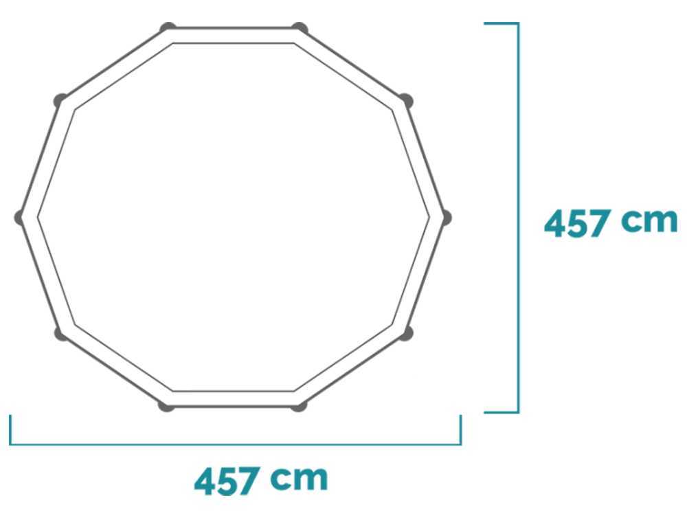 Intex Prisma Frame 26724NP – Ø457×107 cm – Piscina redonda - Imagen 2