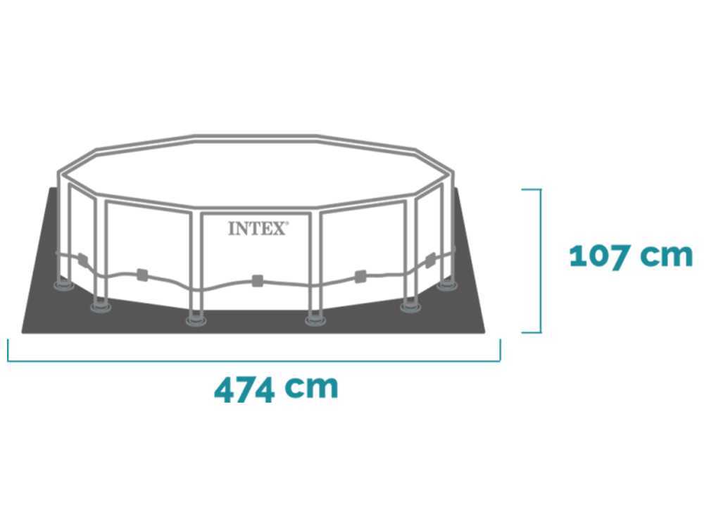 Intex Prisma Frame 26724NP – Ø457×107 cm – Piscina redonda - Imagen 3