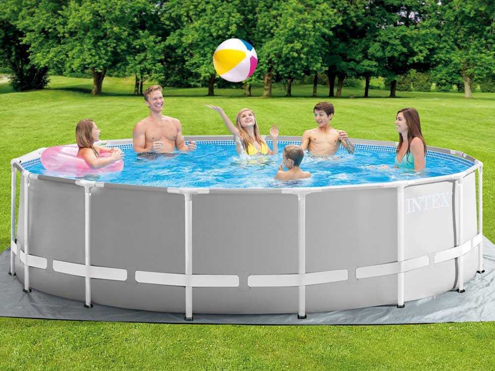 Intex Prisma Frame 26726NP – Ø457×122 cm – Piscina redonda - Imagen 5